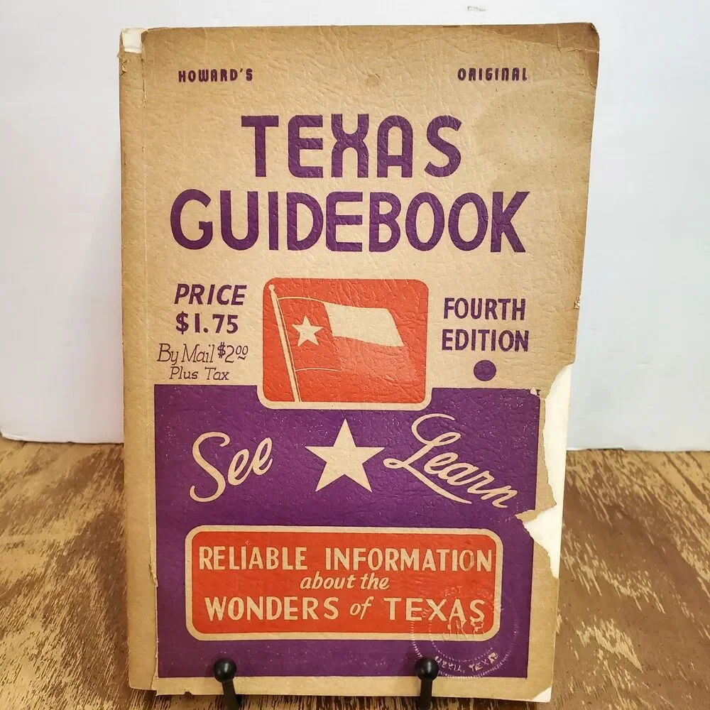 Vintage Book, “Texas Guidebook